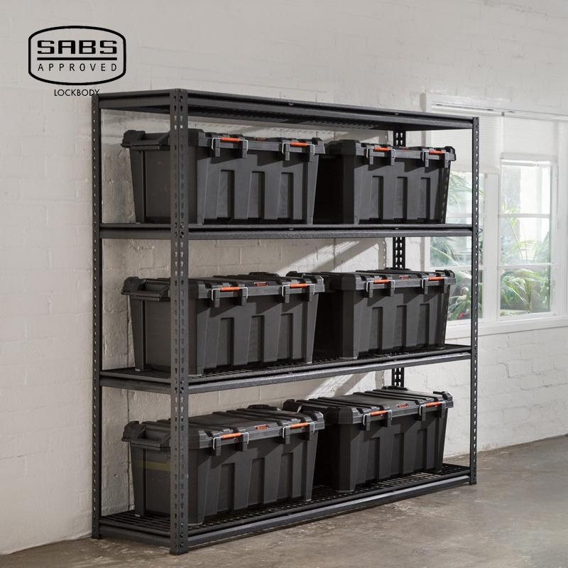 Heavy Duty 4-Tier Metal Storage Rack