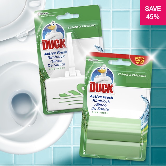 45% off on Duck 3x Rim Blocks with Refills | OneDayOnly