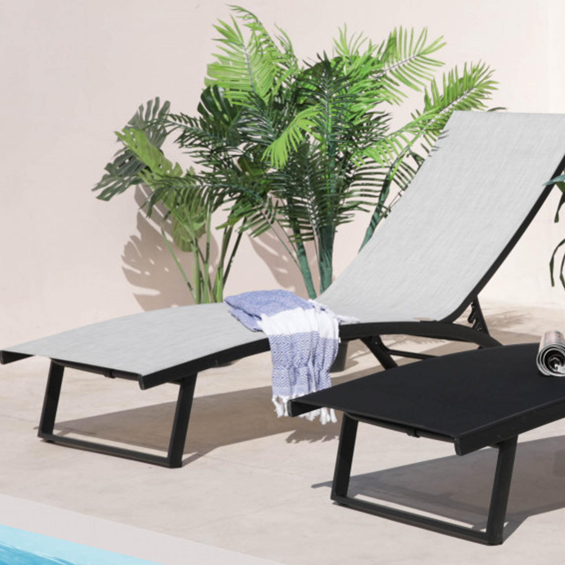 Aluminum Pool Lounger