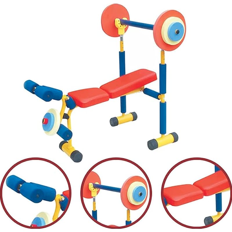 33 off on Weight Bench Barbell Toy for Kids OneDayOnly