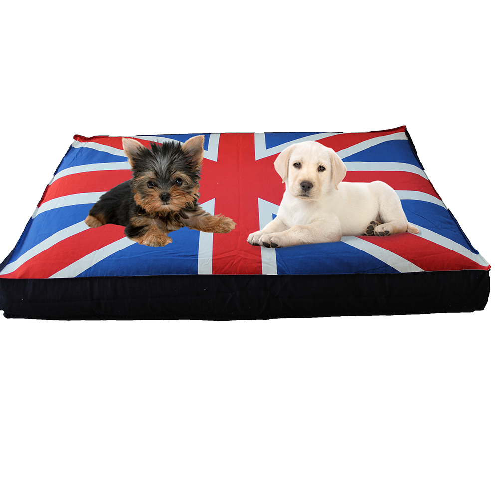 40% off on Smart Pyramid Union Jack Pet Bed | OneDayOnly