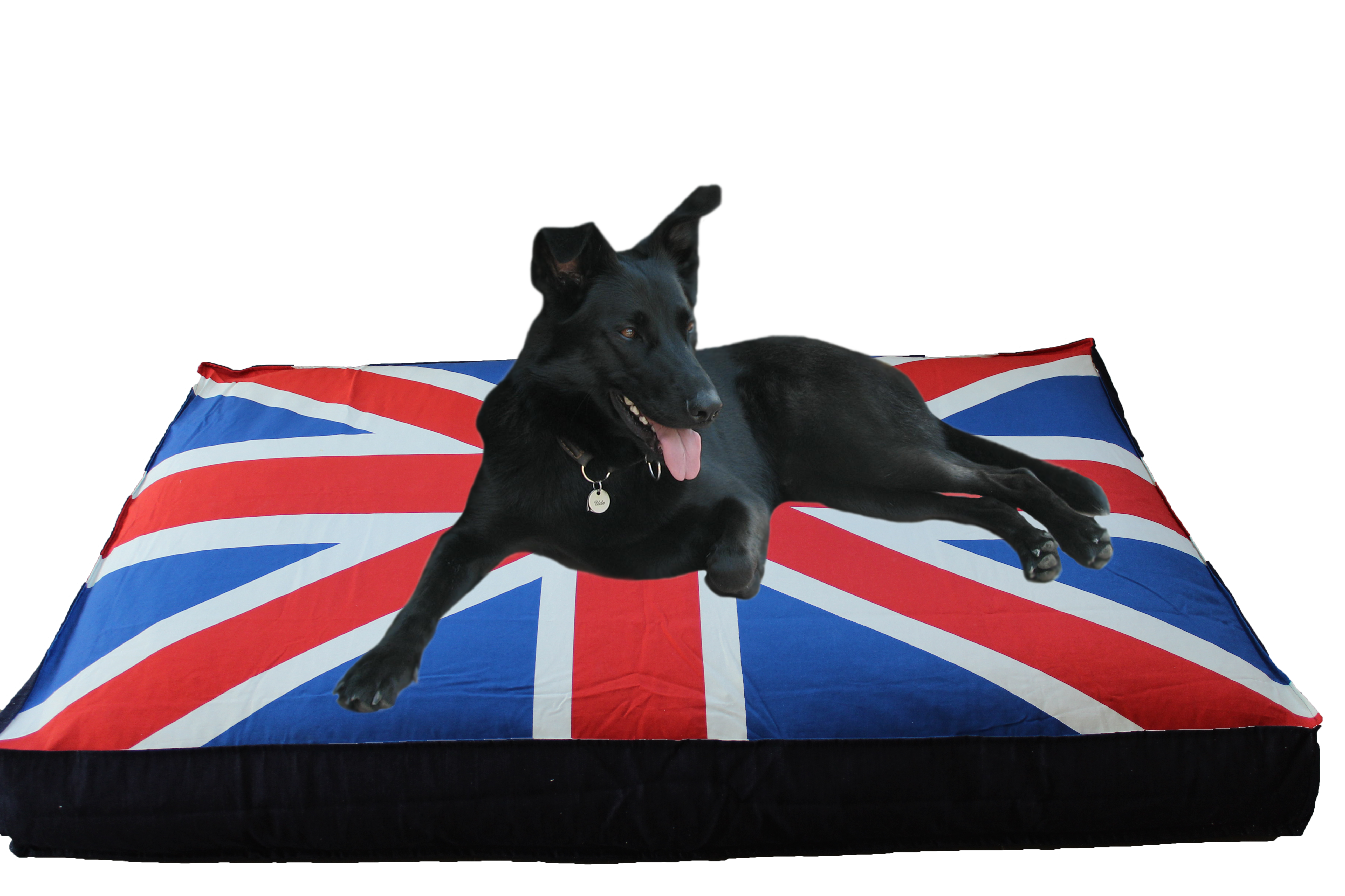 洋楽 Rup Dog 40% off on Smart Pyramid Union Jack Pet Bed | OneDayOnly