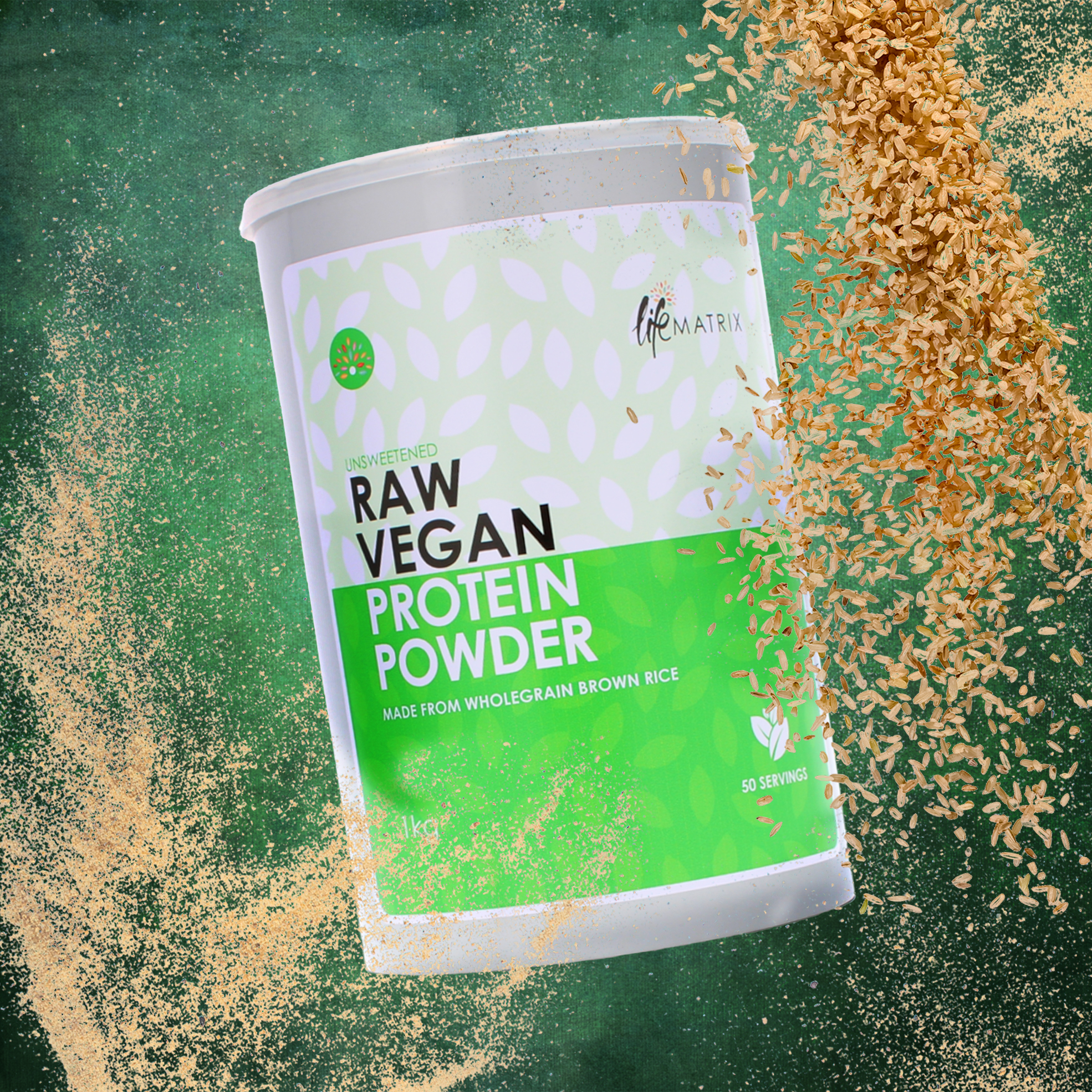 36 off on LifeMatrix 1kg Vegan Protein Powder OneDayOnly