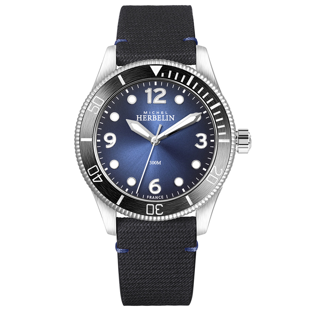 Men's Trophy Diver Quartz Blue Dial Watch
