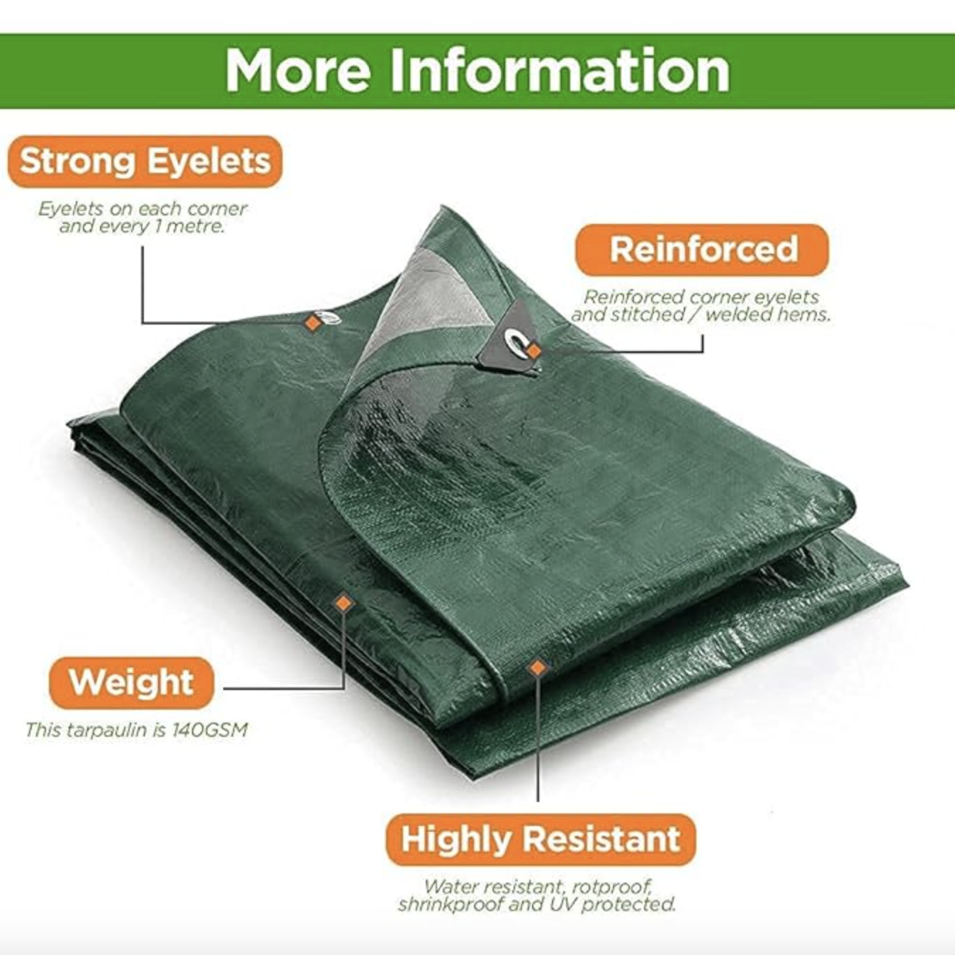 43% off on Waterproof UV Tarp Cover | OneDayOnly