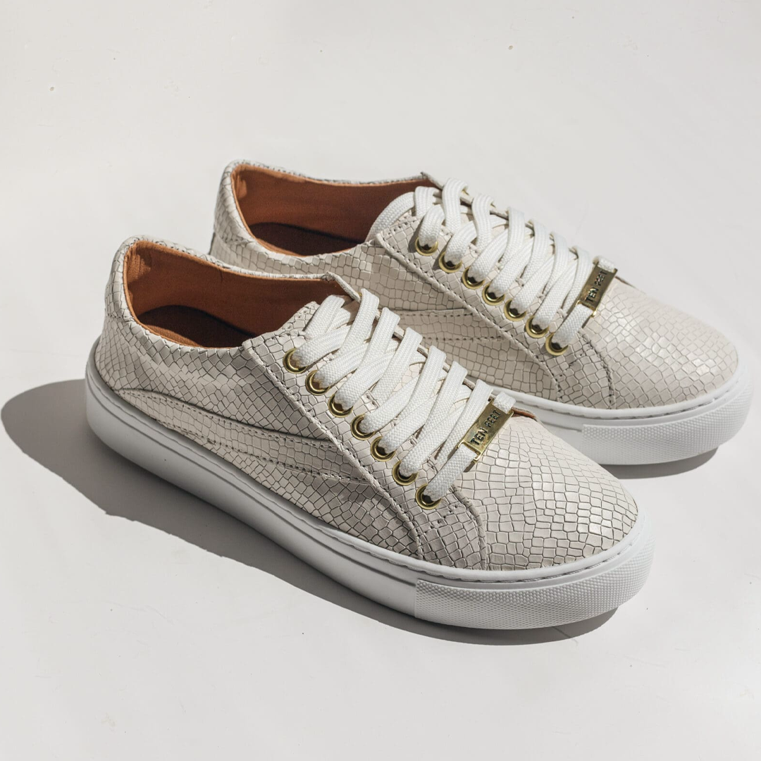 Ladies Genuine Leather Avalanche Sneakers