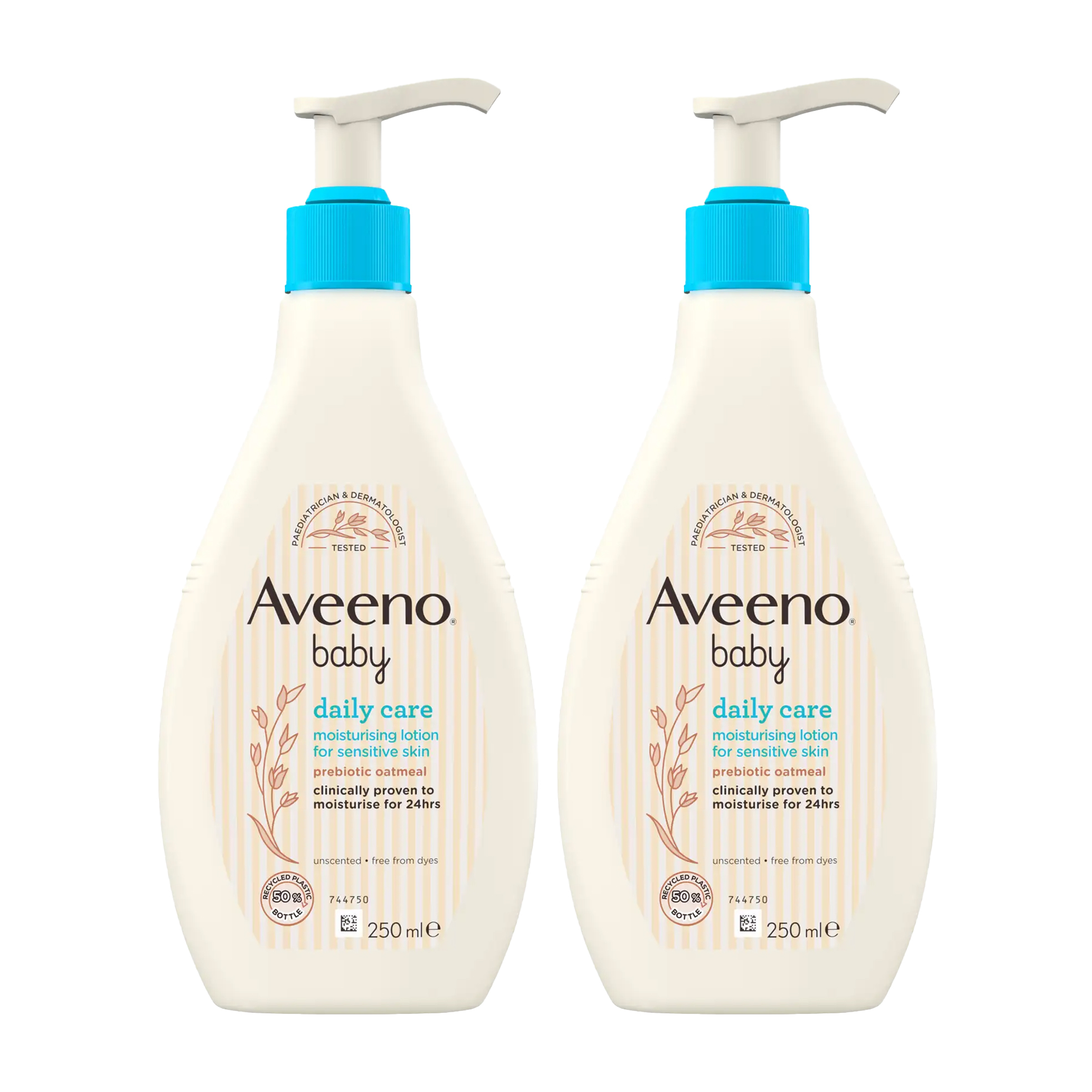 28% off on Aveeno 2x 250ml Baby Body Lotions OneDayOnly