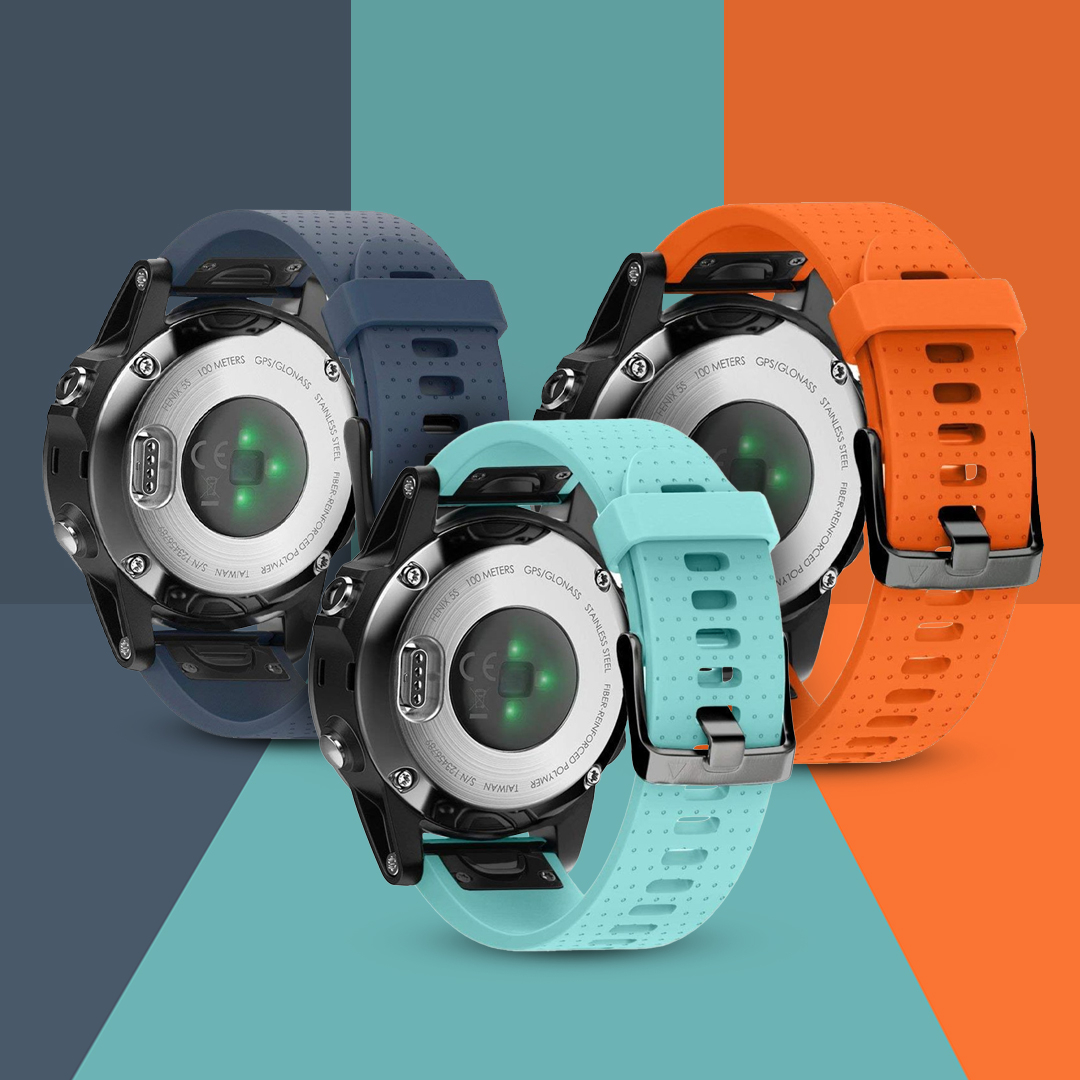 20mm Silicone Replacement Strap for Garmin