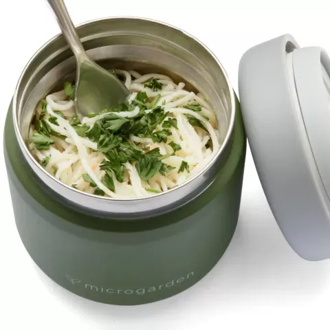 2x 470ml Stainless Steel Vacuum Insulated Food Flasks