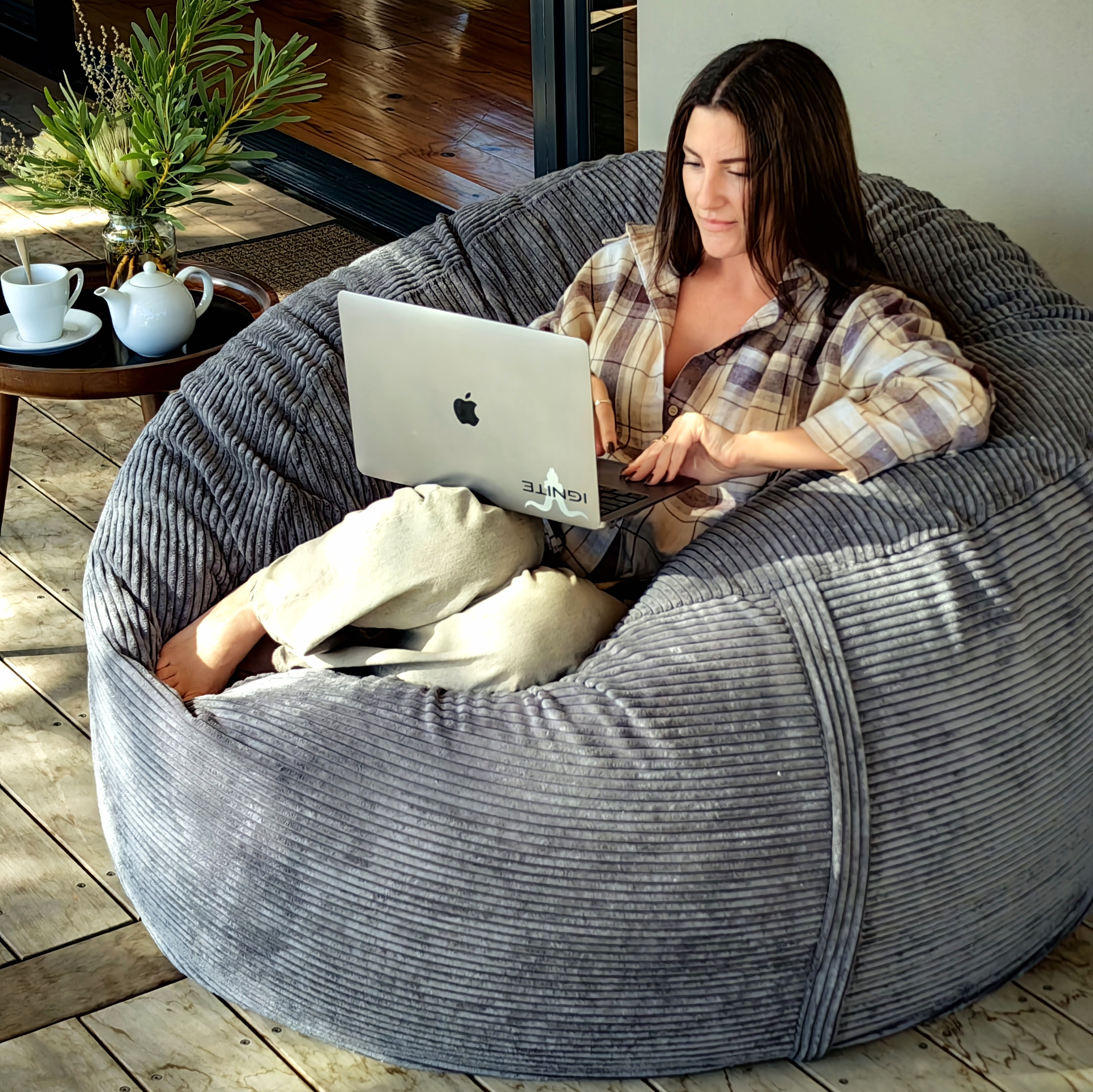 Ginormous Deluxe Indoor Beanbag