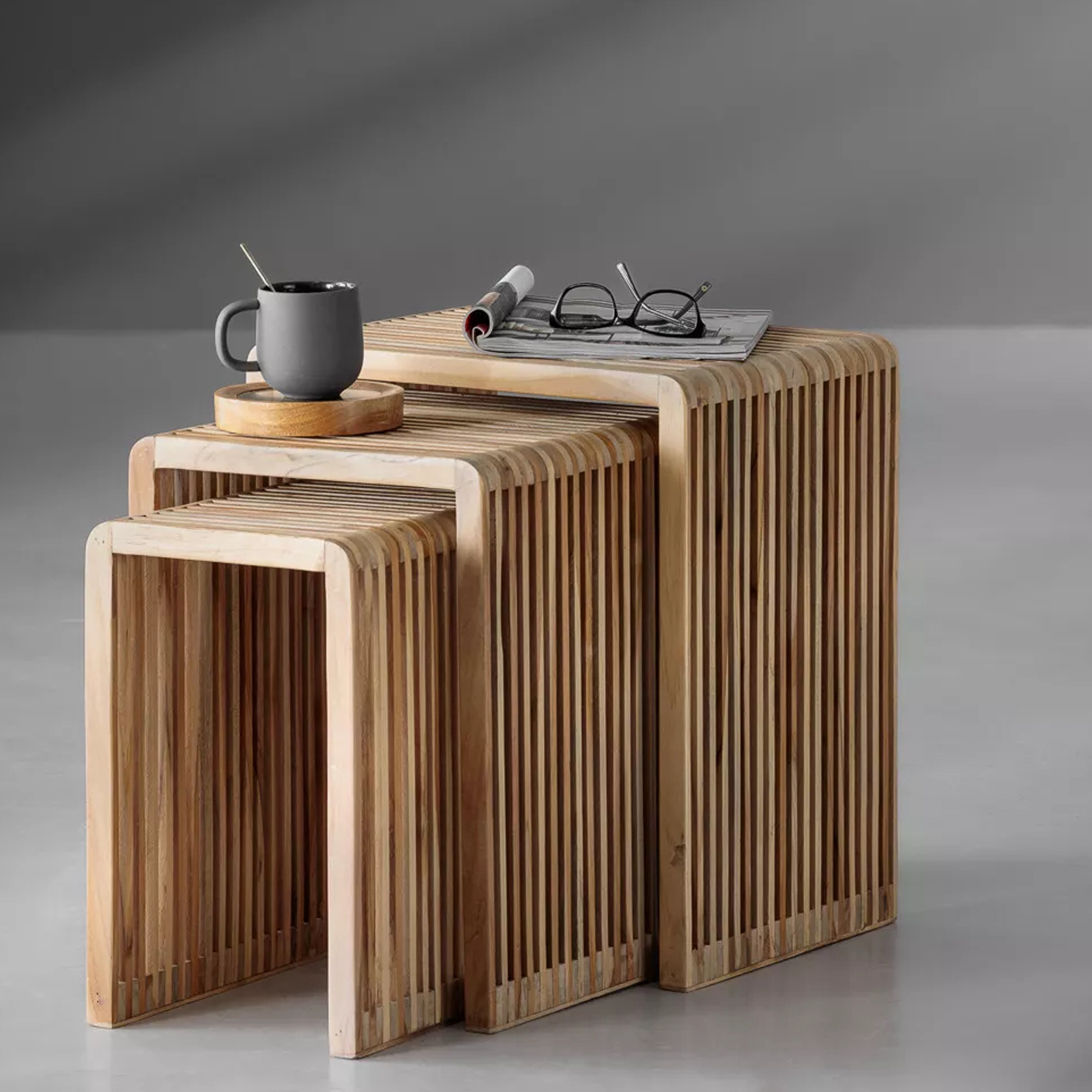 Modern Nesting Table Set