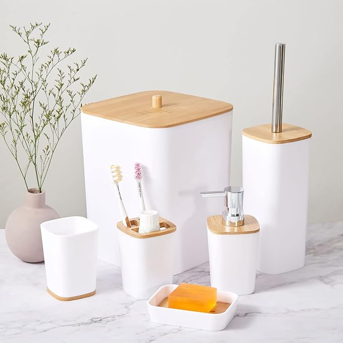 42% off on 6-Piece Bathroom Accessory Set | OneDayOnly