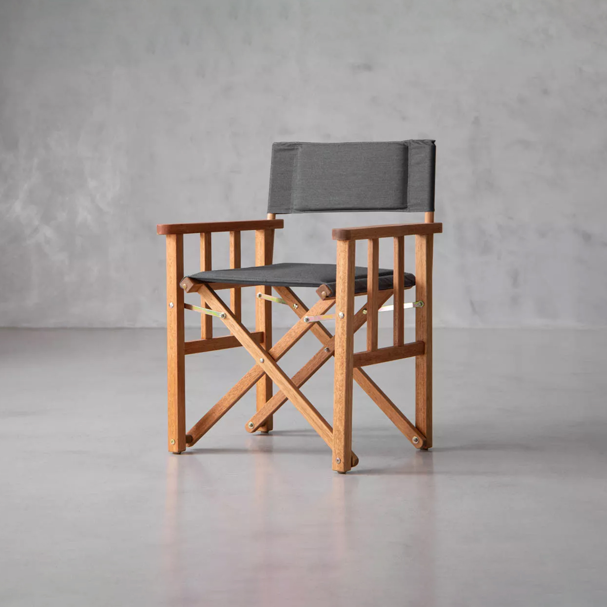 Slate Canvas Seat Director's Chair