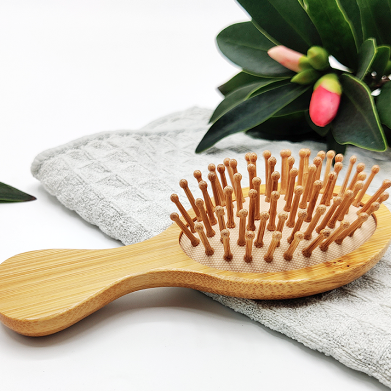 38 off on Mini Bamboo Antistatic Hairbrush OneDayOnly