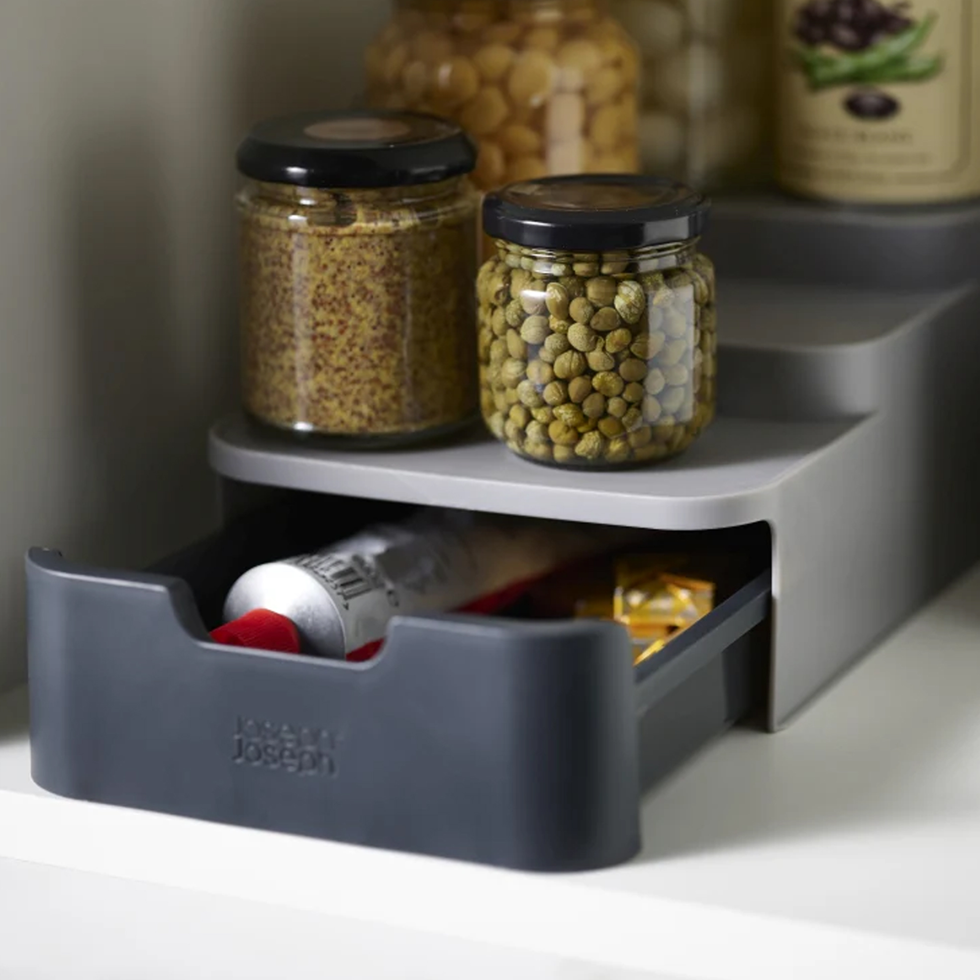 CupboardStore Compact Tiered Organiser