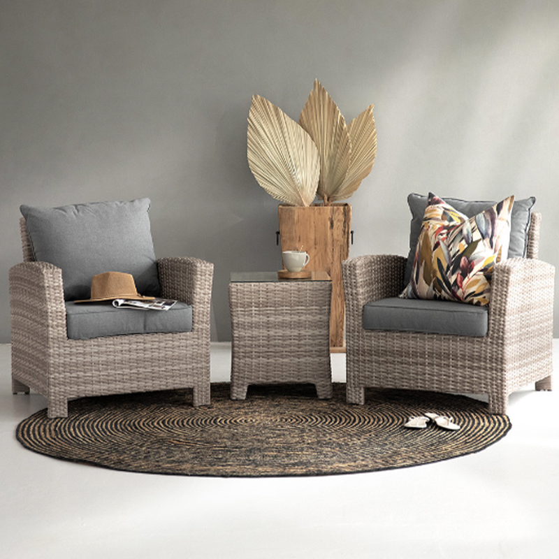 Rattan Patio Lounge Set