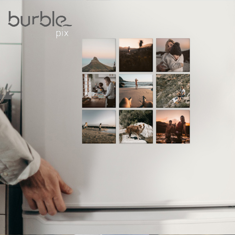 9x Personalised Fridge Magnets (Voucher Redemption)