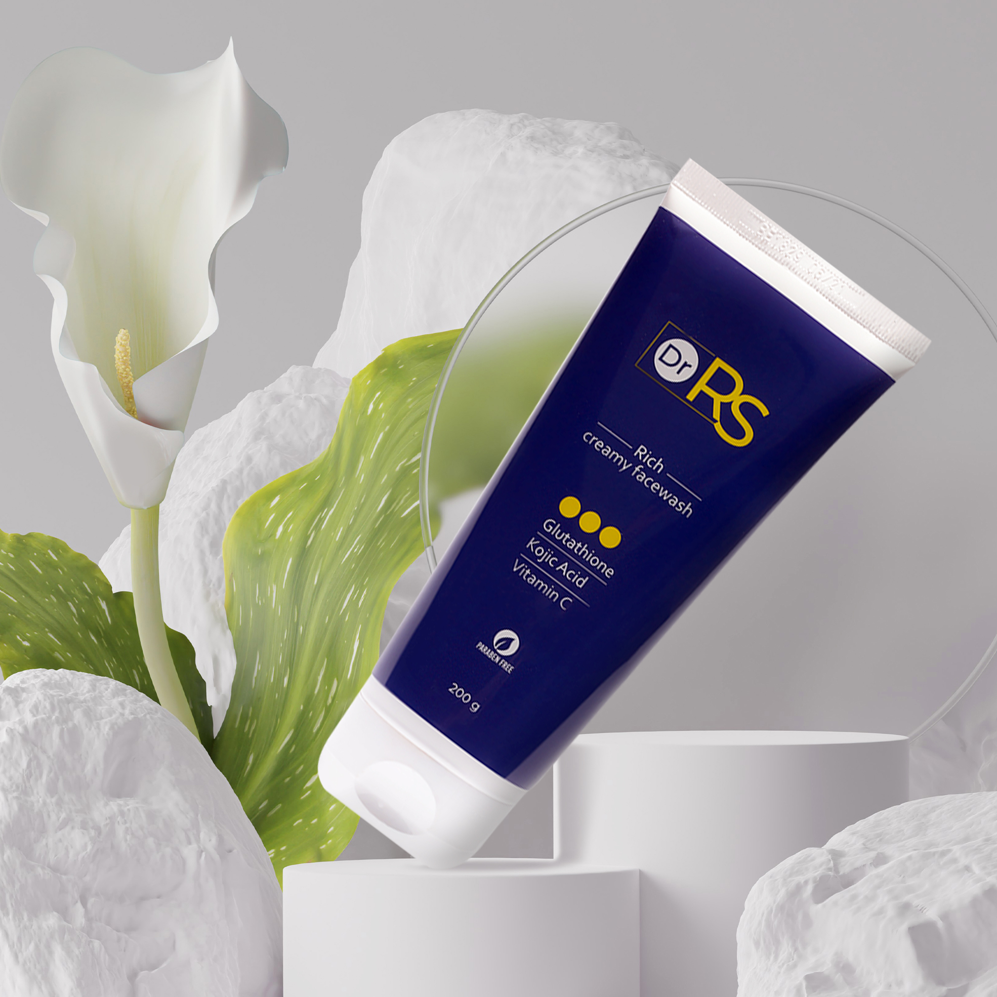 200g Rich Creamy Glutathione Face Wash