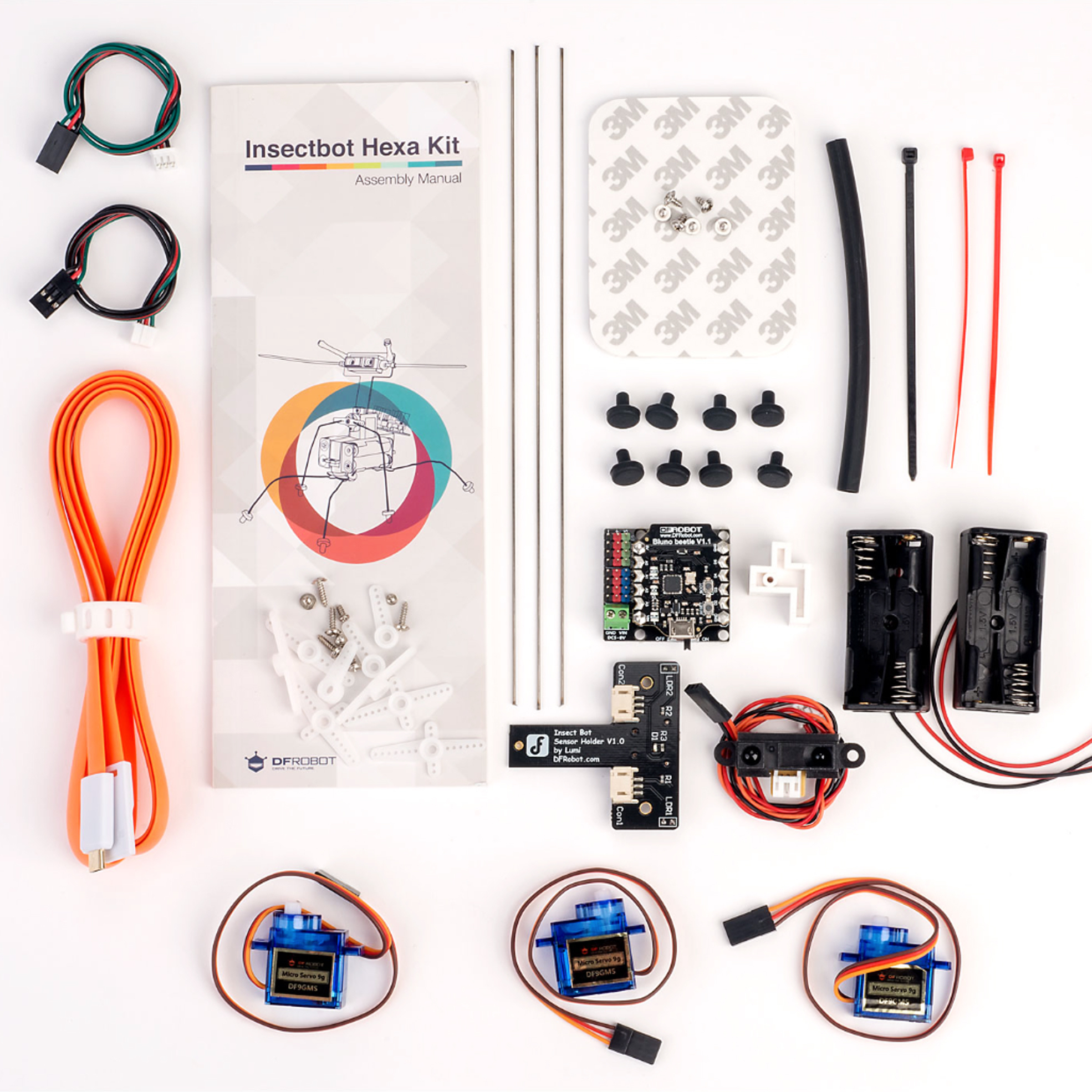 26% off on DFRobot Insectbot Hexa Kit | OneDayOnly