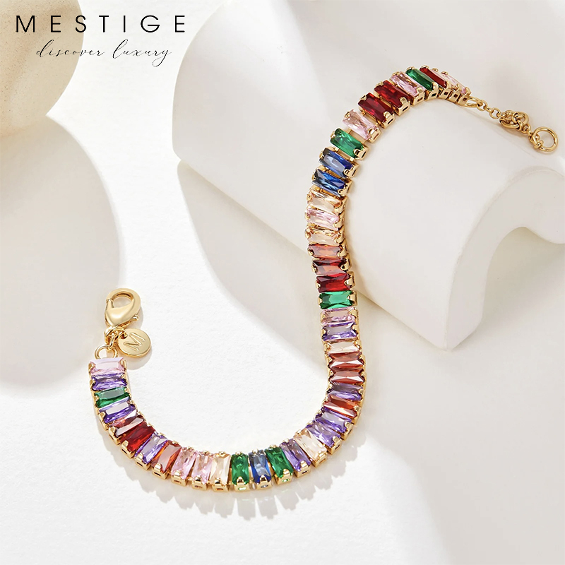 Aurelia Bracelet with Cubic Zirconia Gemstones