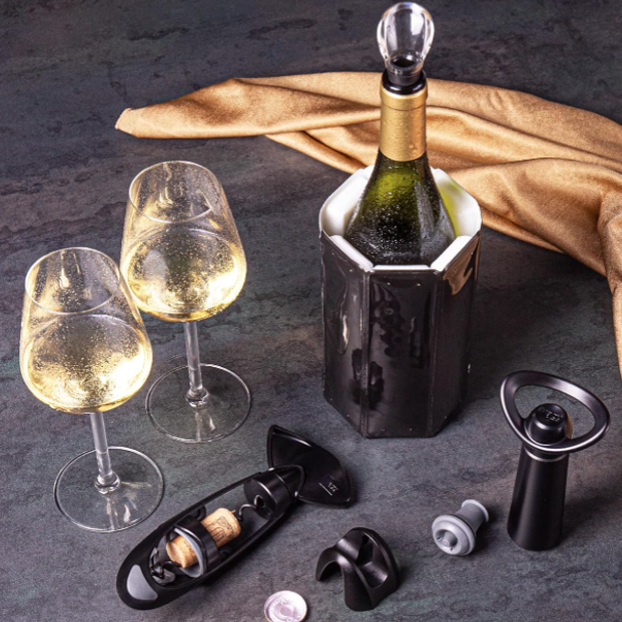 37% off on Vacu Vin 6-Piece Wine Accessory Set | OneDayOnly