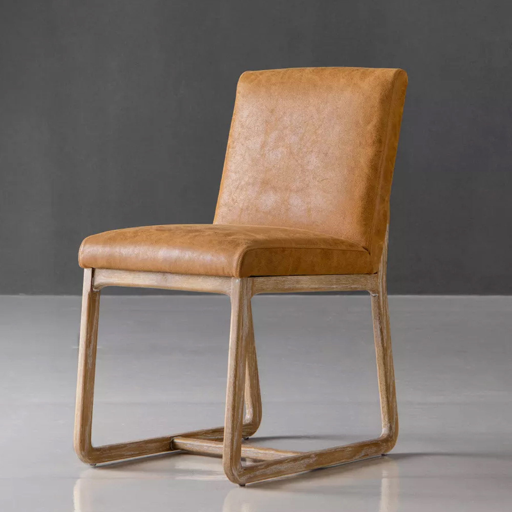 Full Grain Leather Dining Chair