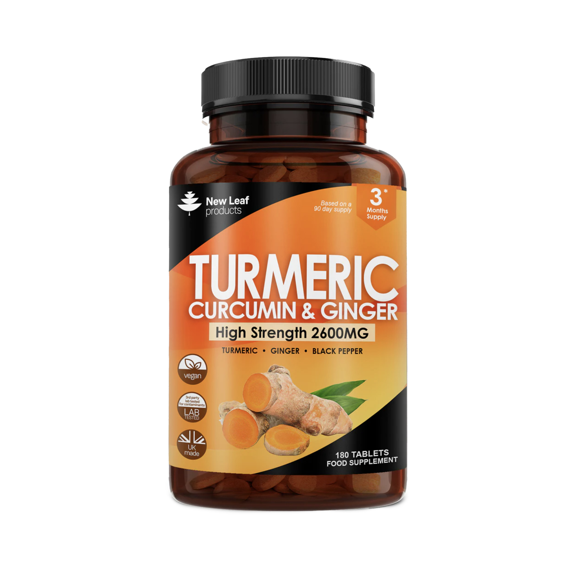Turmeric Tablets (180's)