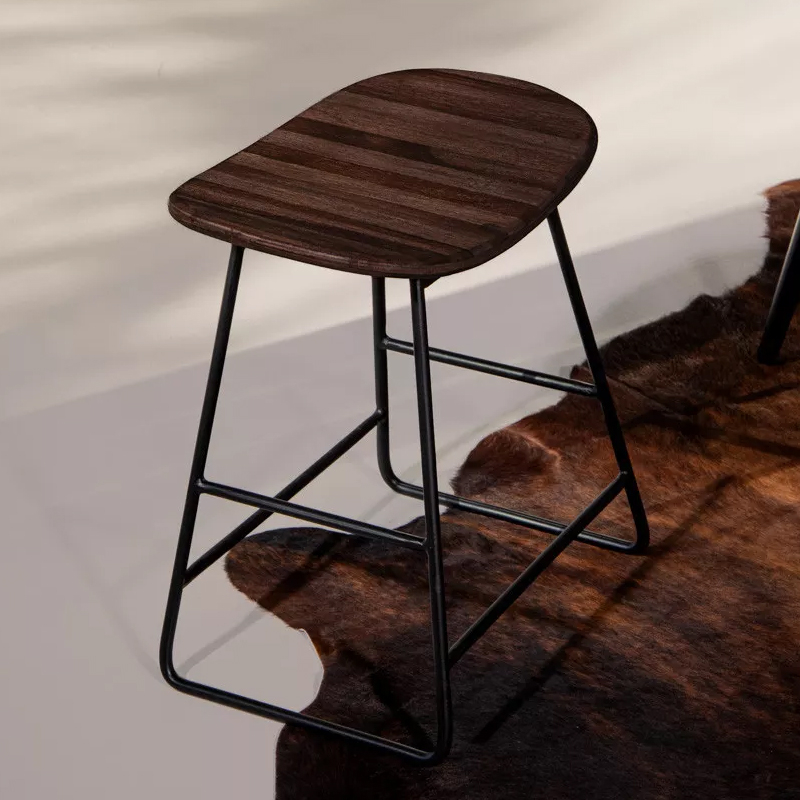 Solid Teakwood Dining Stool