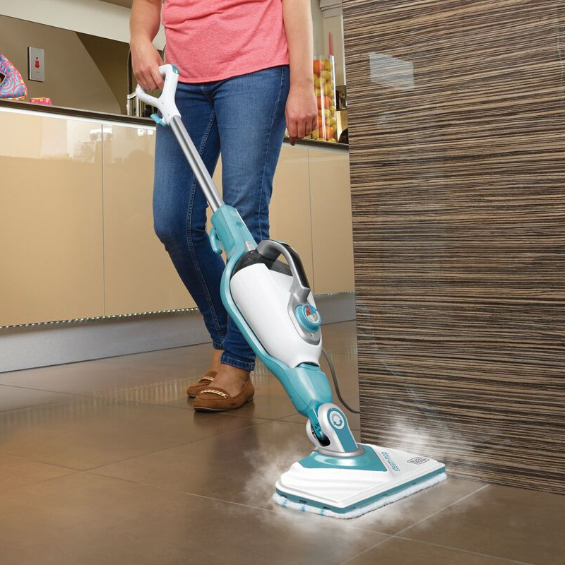2-In-1 1600W Steam-Mop with 15 Accessories
