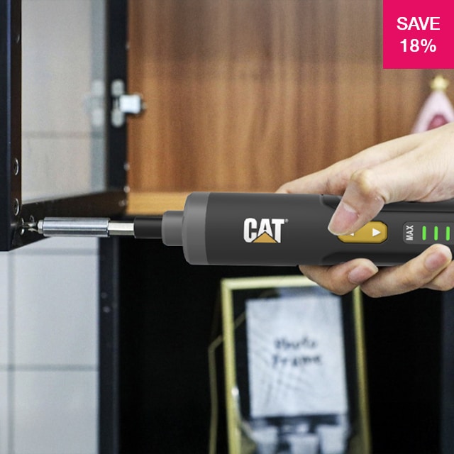 18% off on CAT 4V Cordless Screwdriver | OneDayOnly