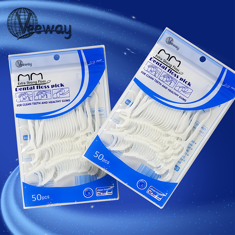 2x 50's Dental Floss Picks