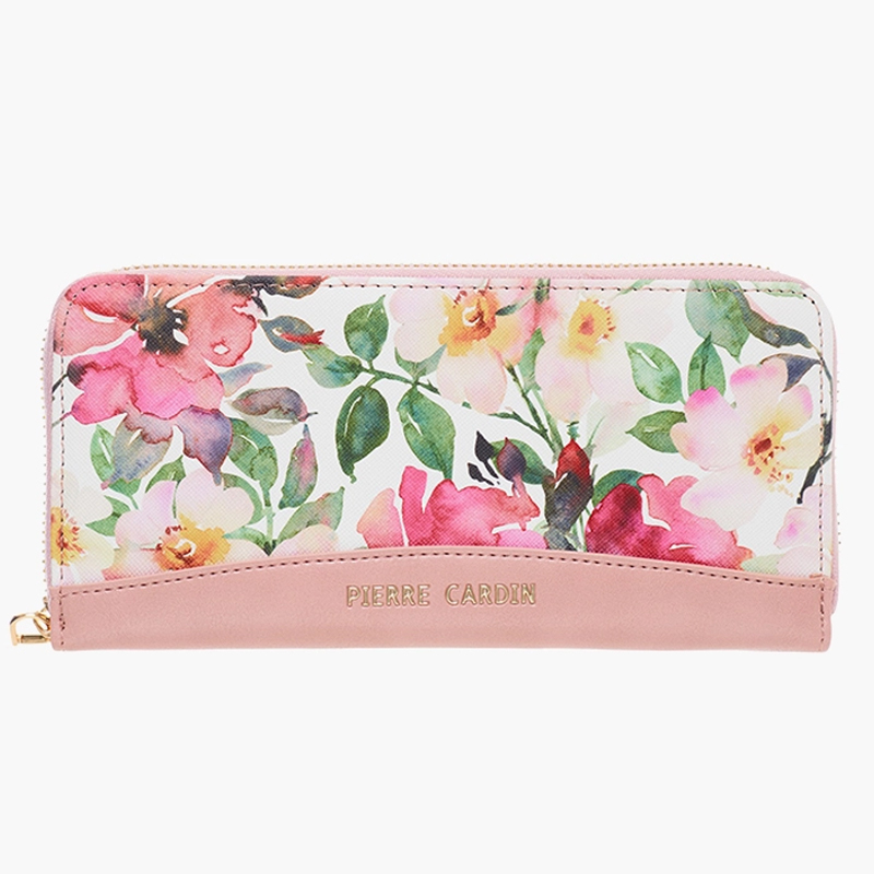 Aaliyah Floral Zip Around Wallet