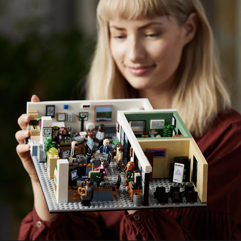 jim halpert dunder mifflin lego set 20% off on LEGO 1164-Piece The Office OneDayOnly