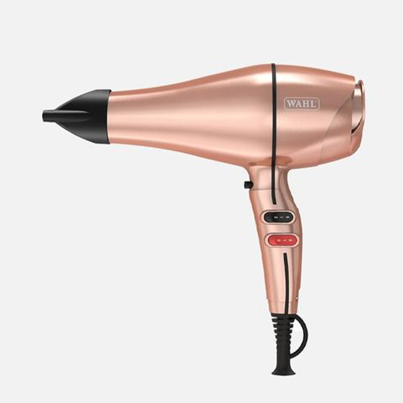 3-Piece Pro Keratin 2200w Professional Rose Gold AC Hair Dryer Set