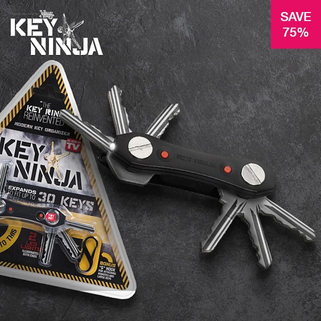 75% off on Key Ninja Ultimate 30-Key Organizer | OneDayOnly