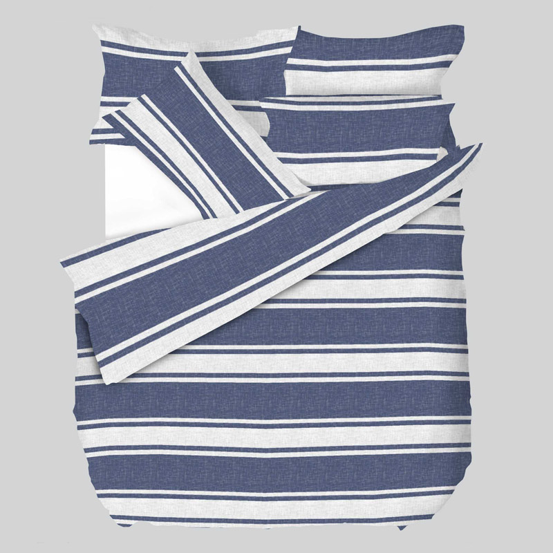 100% Cotton Printed Duvet Cover with Pillowcases