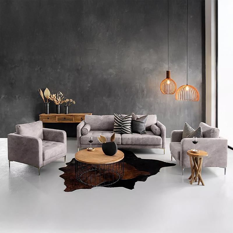 Hayden Velvet Lounge Suite — R21999 on OneDayOnly (was R28000)
