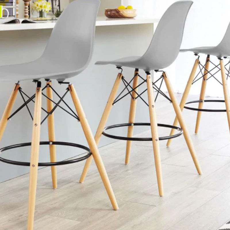 2x Replika Bar Stools