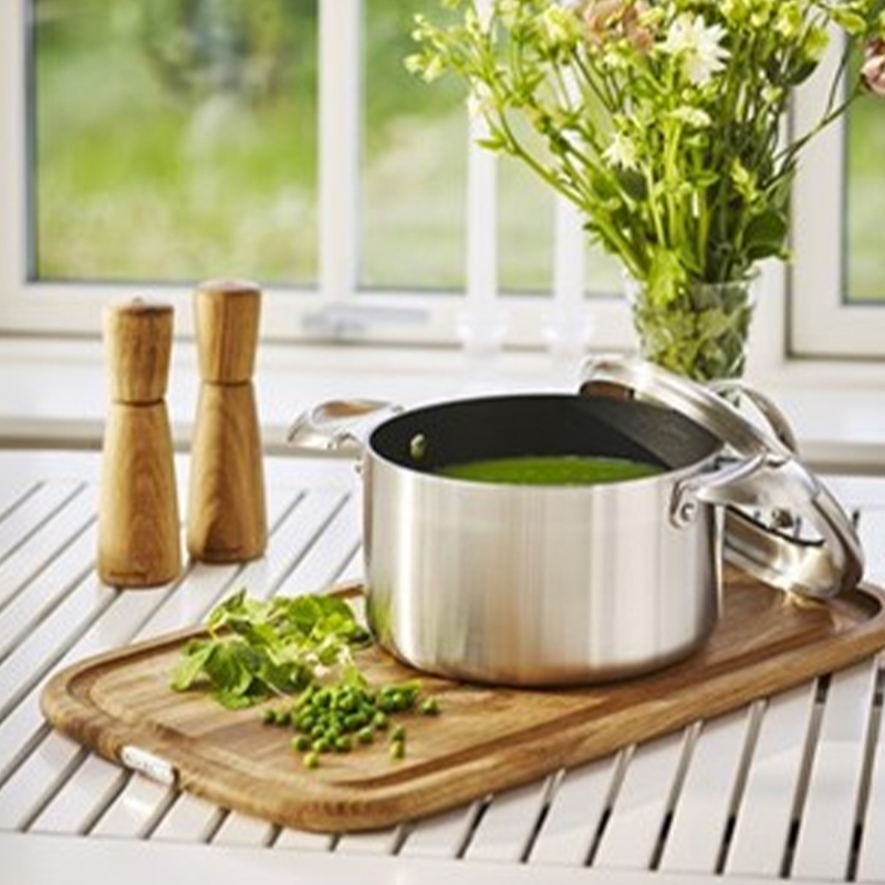 Scanpan HaptIQ Dutch Oven 3.5L Con Coperchio - Fornello In Ghisa Per Cucina Di Qualità