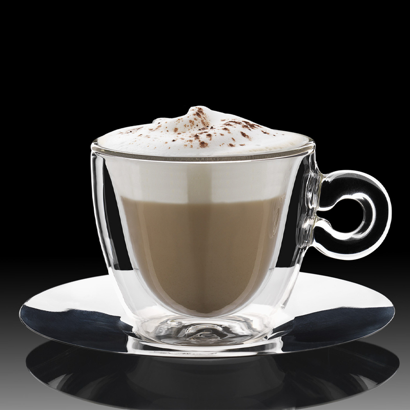 2x 300ml Thermic Cups with Stainless Steel Saucer