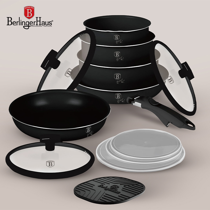 13-Piece Oven Safe Titan Pro Non-Stick Cookware Set