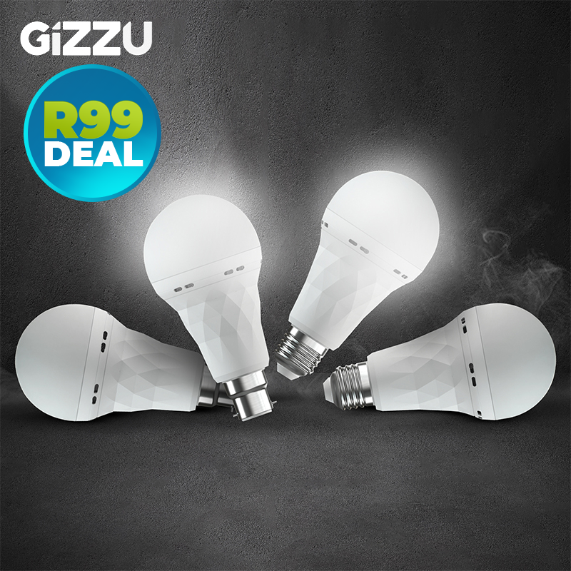 75% off on 4x Rechargeable Warm White Emergency LED Bulbs | OneDayOnly