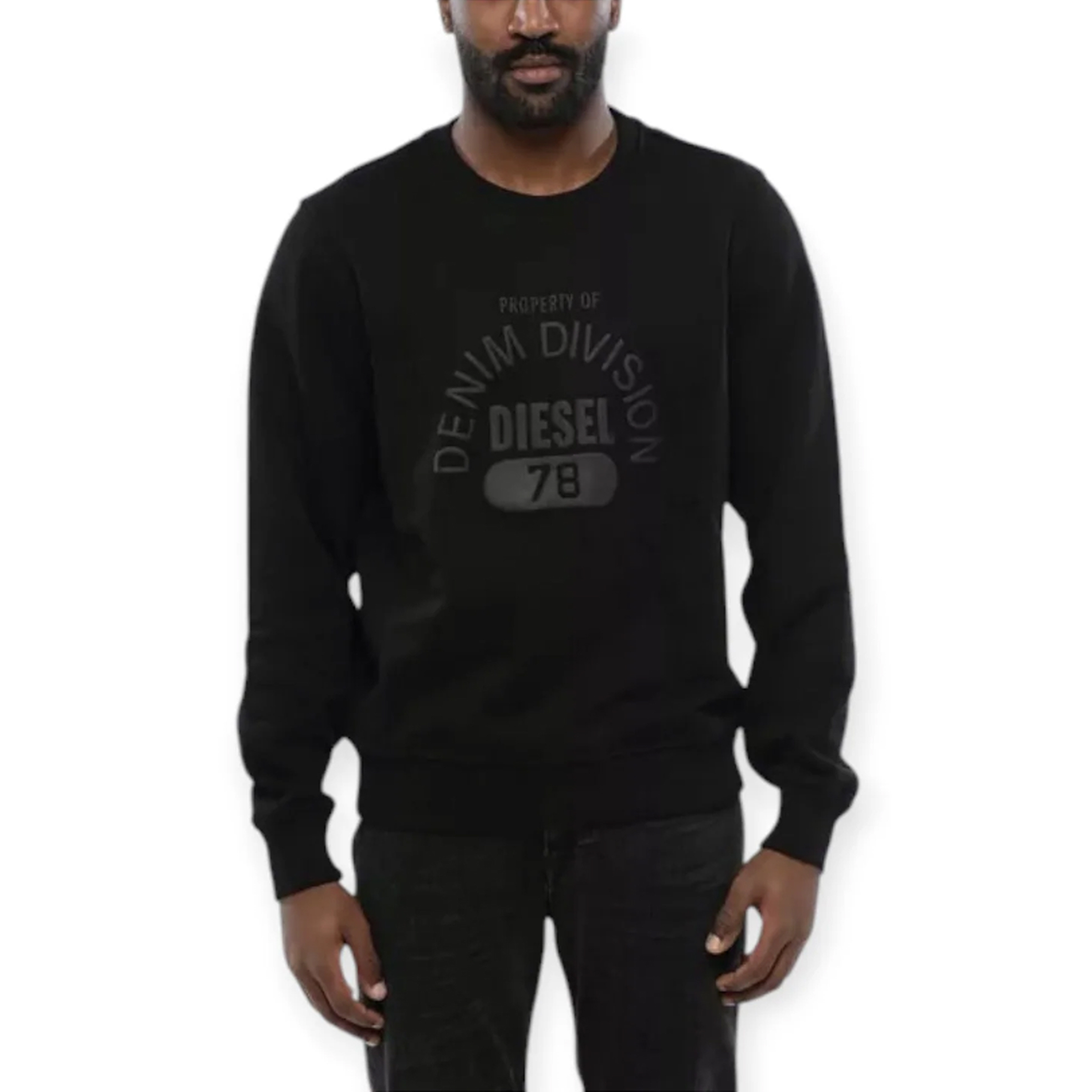 Diesel Men's Boggy Cotton Shirt Black