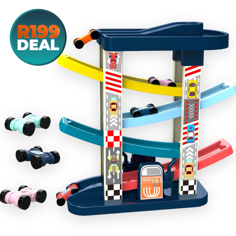 20% off on Teeto Toys 21-Piece Car Ramp Toy Set | OneDayOnly