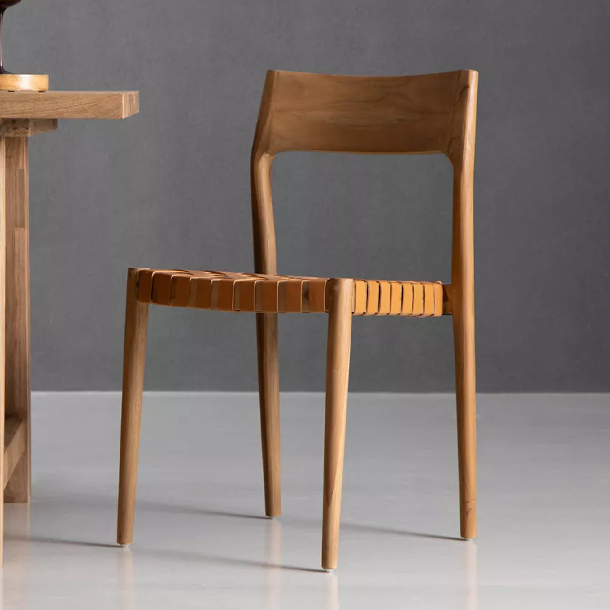 Lento Woven Leather Dining Chair — R2499 on OneDayOnly (was R3300)