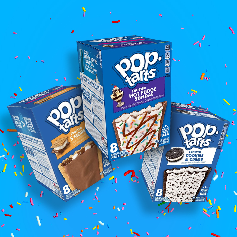 2x 384g Pop Tarts Frosted Treats
