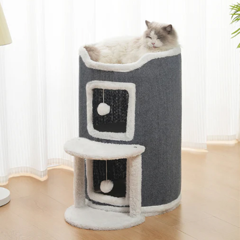 Multifunctional Cat Scratch Pad and Lounge Bed
