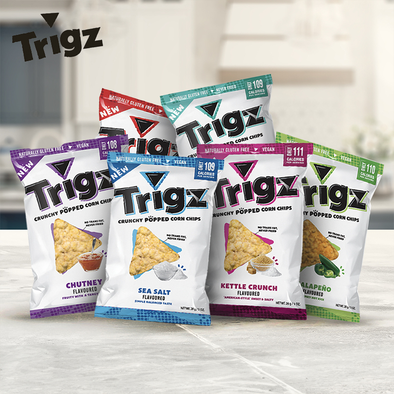 40x 28g Crunchy Popped Corn Chips