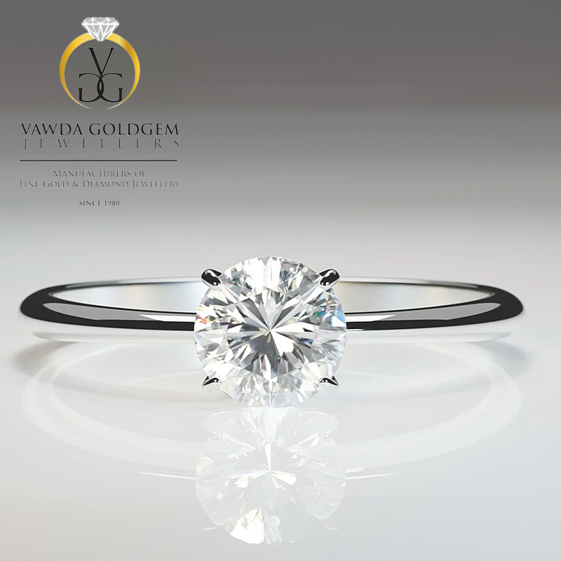 Lab Grown Diamond Solitaire Ring