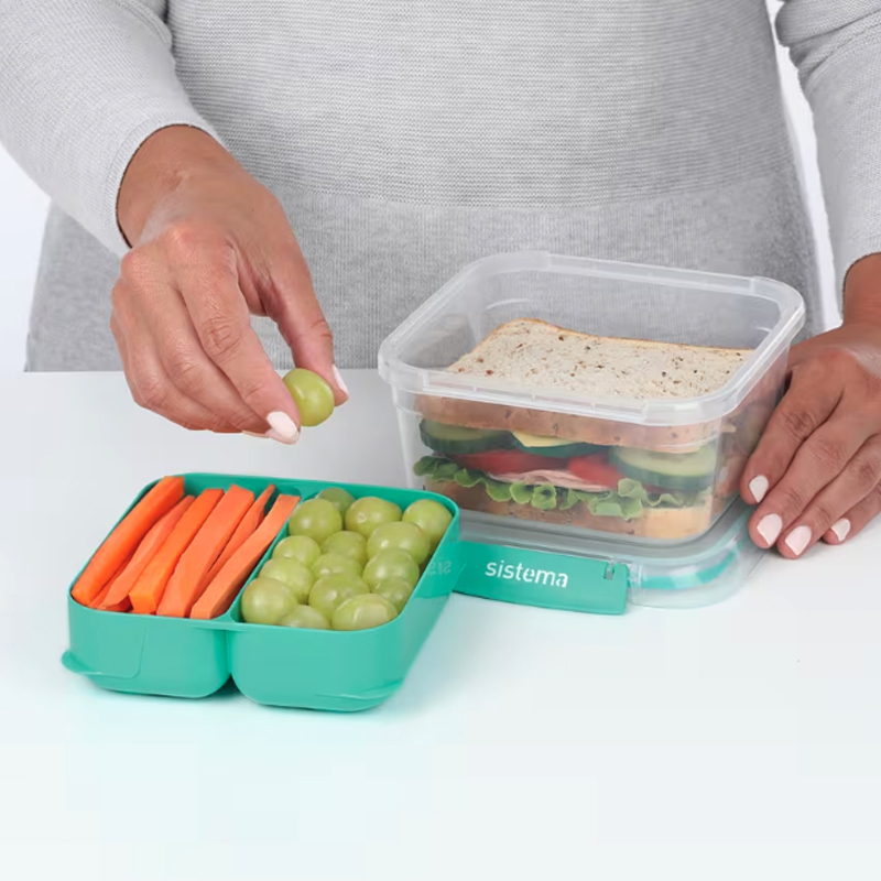 2x 1.15L Square Stax™ TO GO™